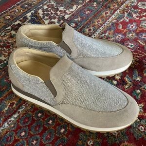 Peserico size 8/EUR 39 sparkly slip on fashion sneaker